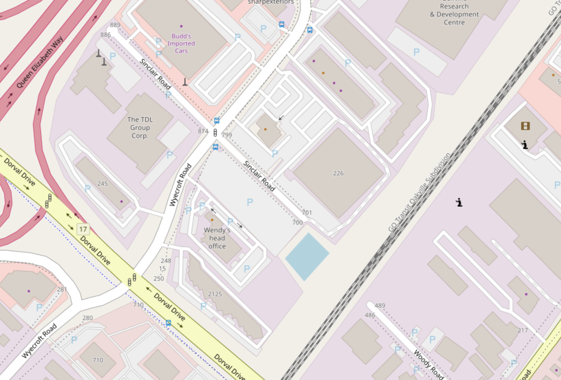 Sinclair Road | Openstreetmaps